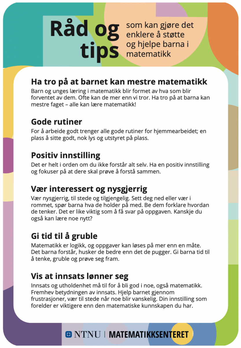 Tips og råd til foresatte (pdf)