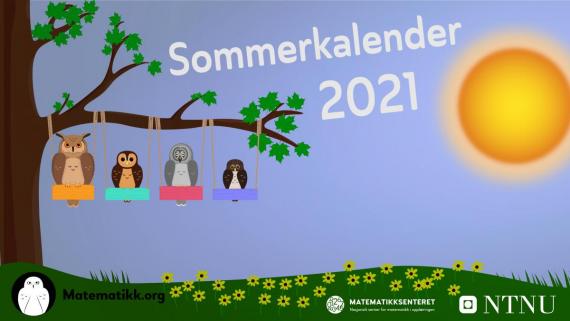 Illustrasjonsbilde til sommerkalenderen 2021