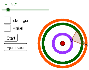 Rotasjon i GeoGebra