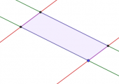 Skjermbilde fra GeoGebra